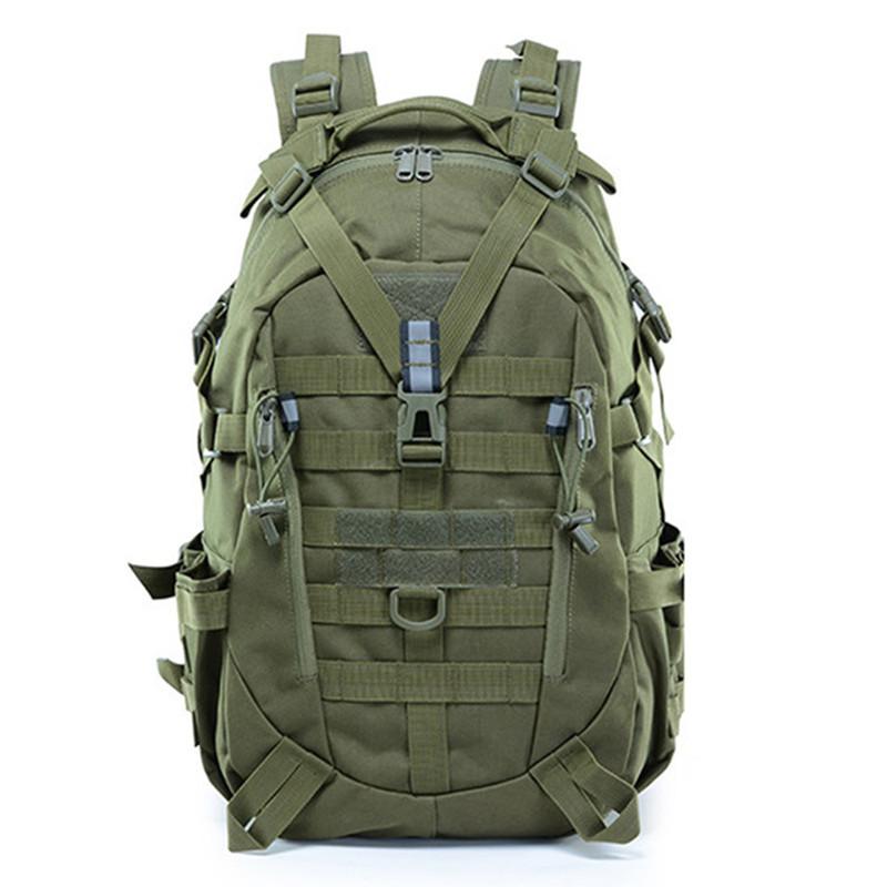 

40L Tactical backpack Men Multifunction Camouflage Travel Bags Bag Outdoor Army Molle Camping Climbing Hiking Rucksack, Khaki