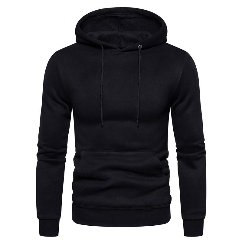 

Men Plain Hoodies Sweatshirts New 2020 Men Women Black Hoodie Male Hiphop Spring Autumn Basic Hoodies
