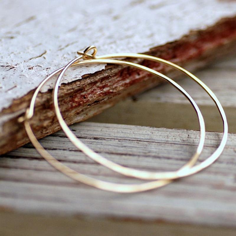 

Gold Filled Hoop Earrings 925 Silver Jewelry Handmade Brincos Charm Hammered Pendientes Earrings For Women Boho Oorbellen1