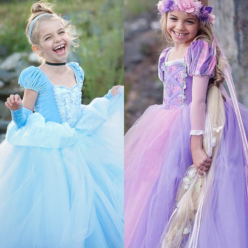 

Fancy Children Disguise Costume Infant Baby Girl Christmas Party Ball Dress Cosplay Princess Clothes For Baby Girls Outfits 10T, D003