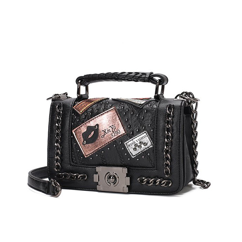 

New Crossbody bag Fashion Women Purses And Handbags Designer Brand Ladies Hand Bags PU Leather Chain Shoulder Q1127, Purple