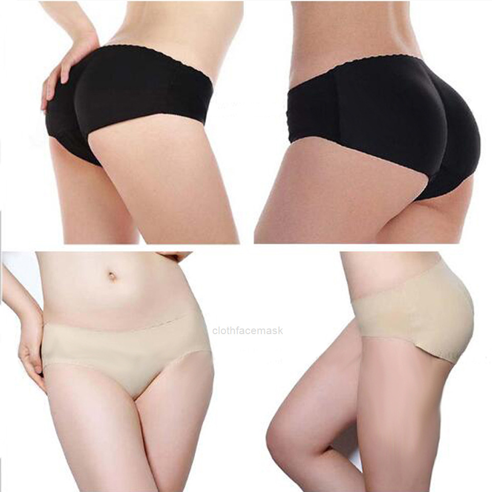 

Lifter Shapewear Women Slimming Padded Underwear Shaper Pads Control Panties Smooth Shapers Butt EnhancerN6UY, Black;white