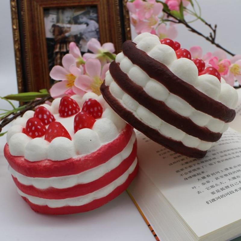 

Cute Cartoon Toothpaste Pendant Toy milk donut Slow Rising fruit Baguette Soft Squeeze Stretchy Toy kids Gift