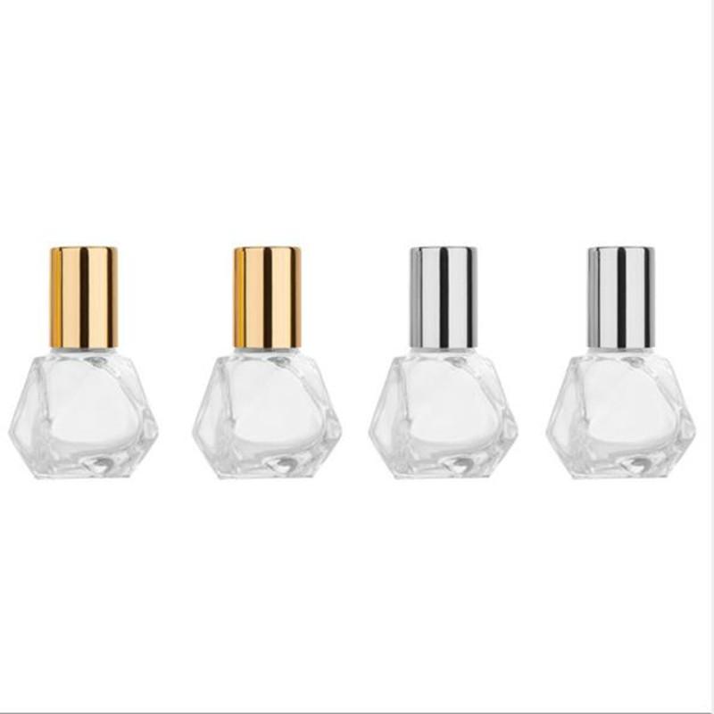 

8ml diamond Glass Perfume Bottles with Spray Refillable Empty Perfume Atomizer for Women Sample Roller Bottle Container