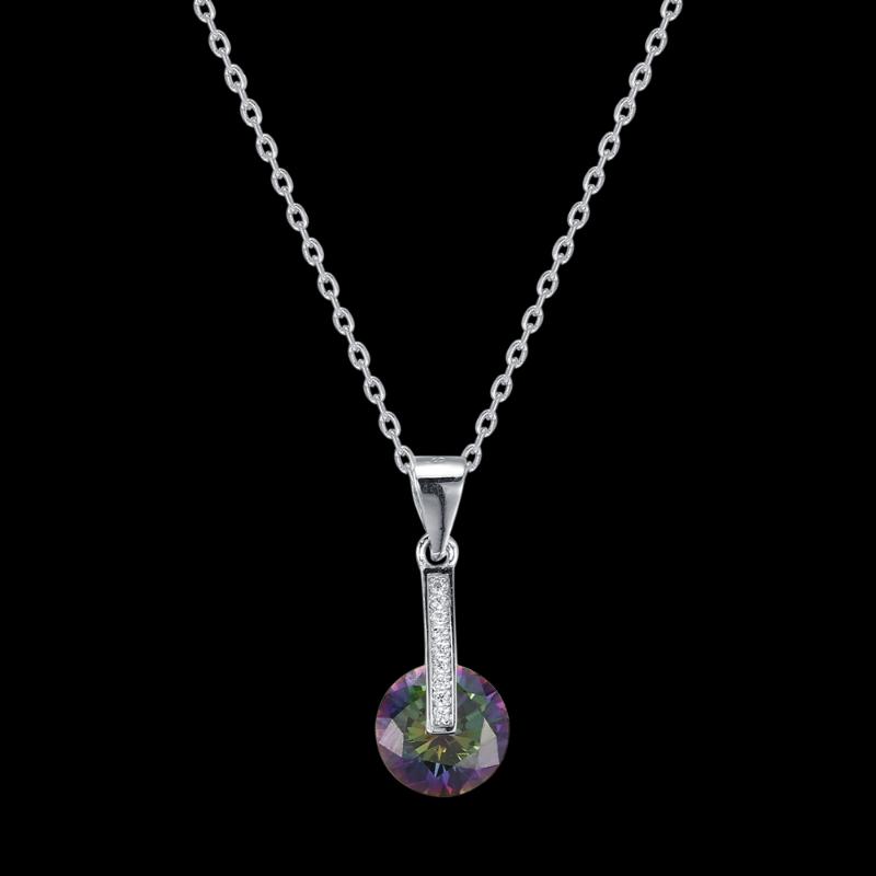 

Fahmi 2020 New Popular 100% 925 Sterling Silver Necklace1-22 High Quality Original Jewellery For Women Party Wedding Gift