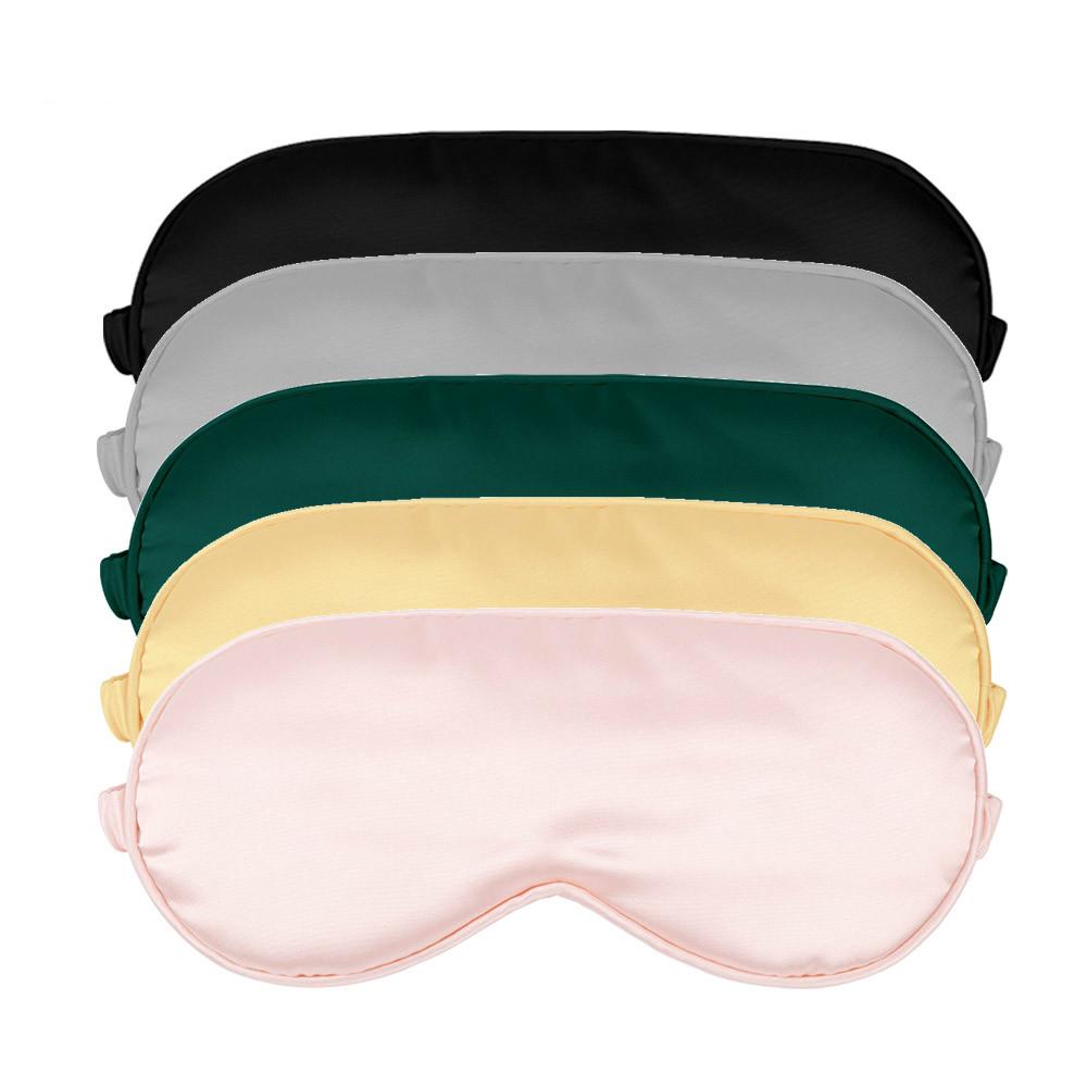 

100% 3D Silk Sleep Mask Natural Sleeping Eye Mask Eyeshade Cover Shade Eye Patch Soft Portable Blindfold Travel