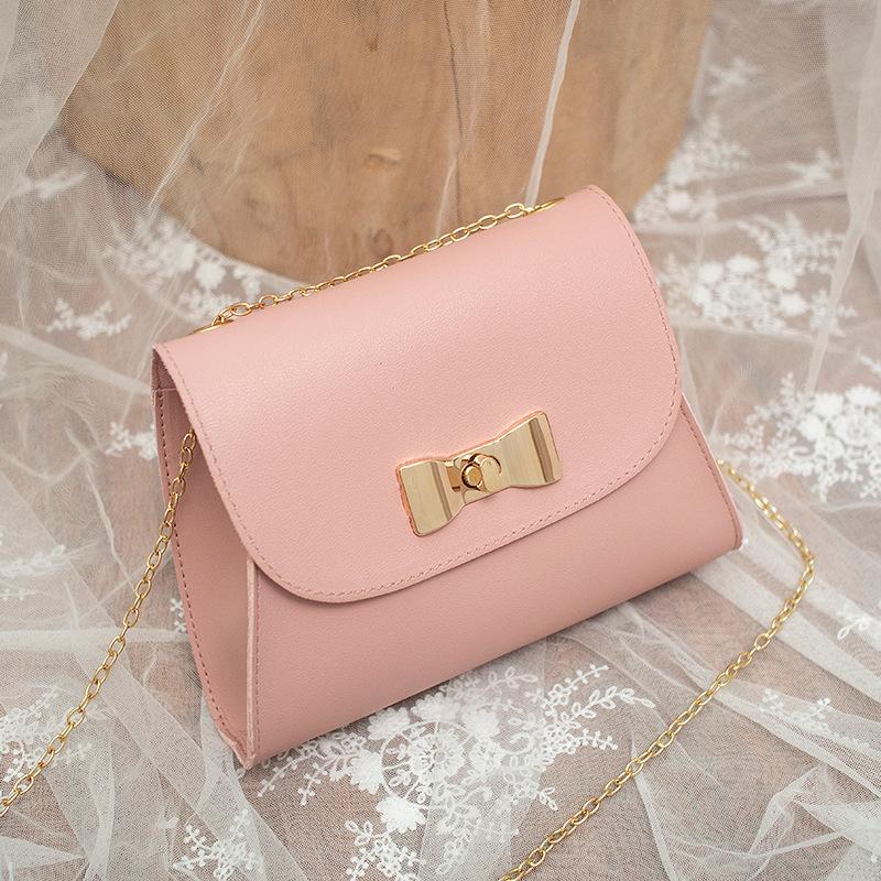 

Chain bag women 2021 summer new Korean fashion one shoulder small square bag versatile messenger cross border source, Black