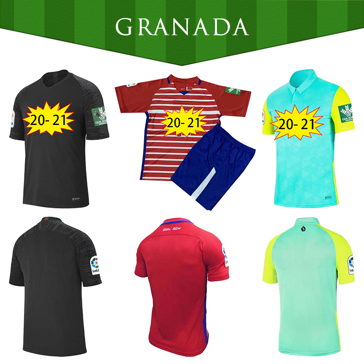 

Men +Kids 2020 2021 Granada soccer jerseys L. Suárez KENEDY 20 21 Granada CF home away third SOLDADO Herrera Antonio Puertas football shirts