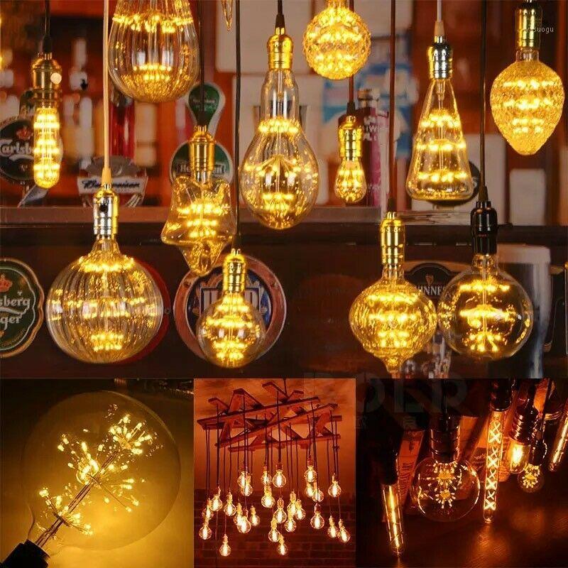 

E27 3W Edison Lamp Bulb Vintage Antique Retro Style Light Filament LED Decor Christmas Festival Party LED Lighting Decor1