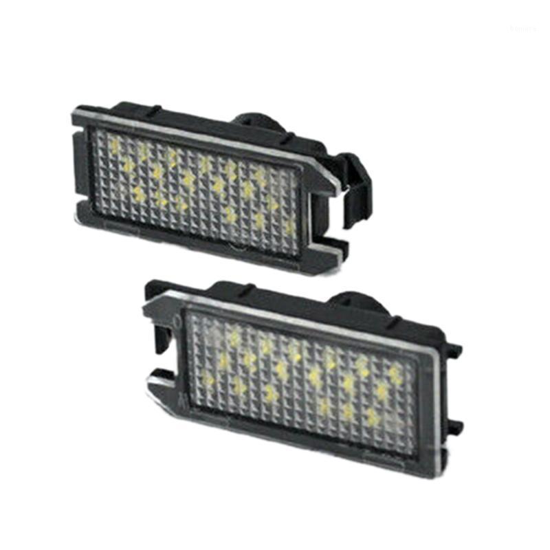 

2X Car Led License Plate Light License Plate Light for 500 500C1, White