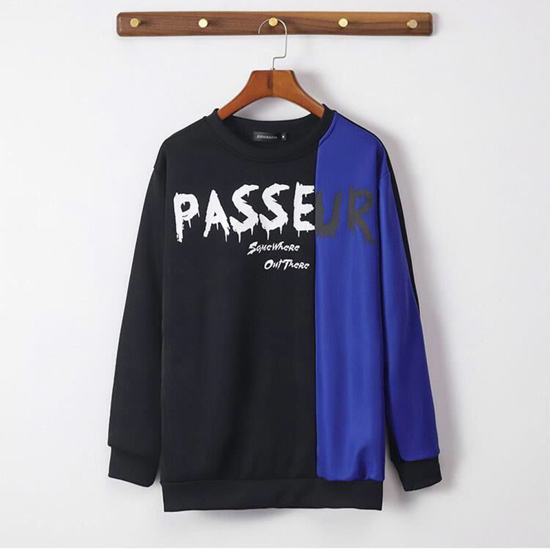 

2020 Spring Autumn Fashion Men's Hoodies Japan Trend Patchwork Pullover Male Casual Streetwear Men Clothing Hoodies Men, Black