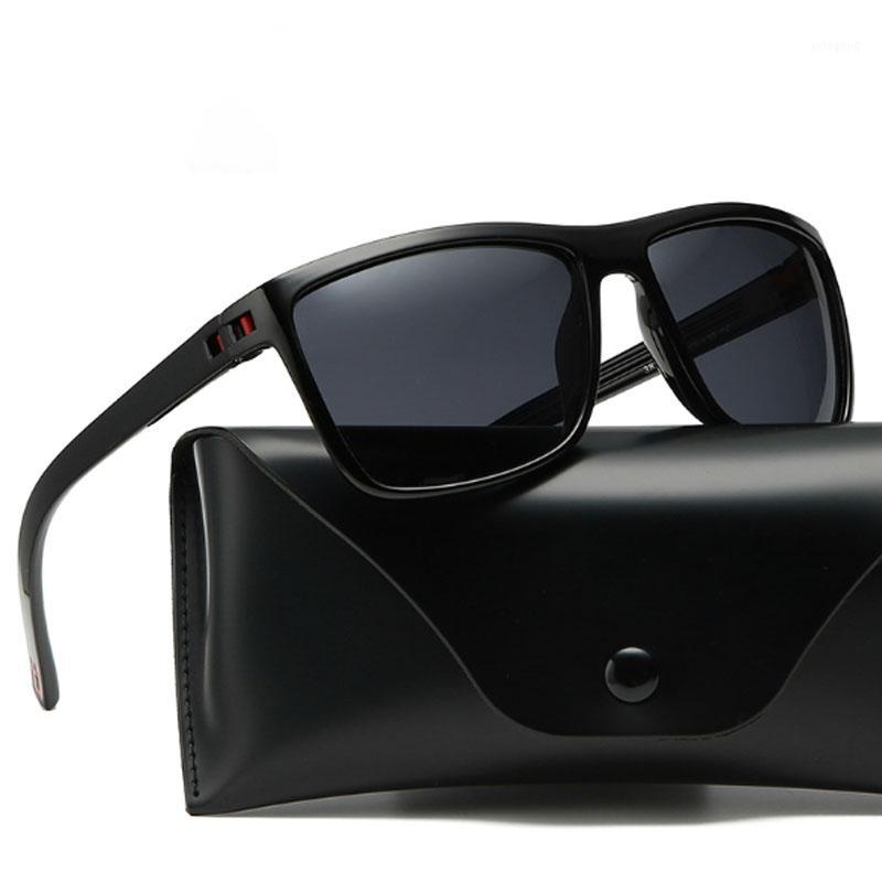 

Sunglasses Brand Design Classic Polarized Men Driving Sun Glasses Vintage Square Sunglass UV400 Shades Eyewear1