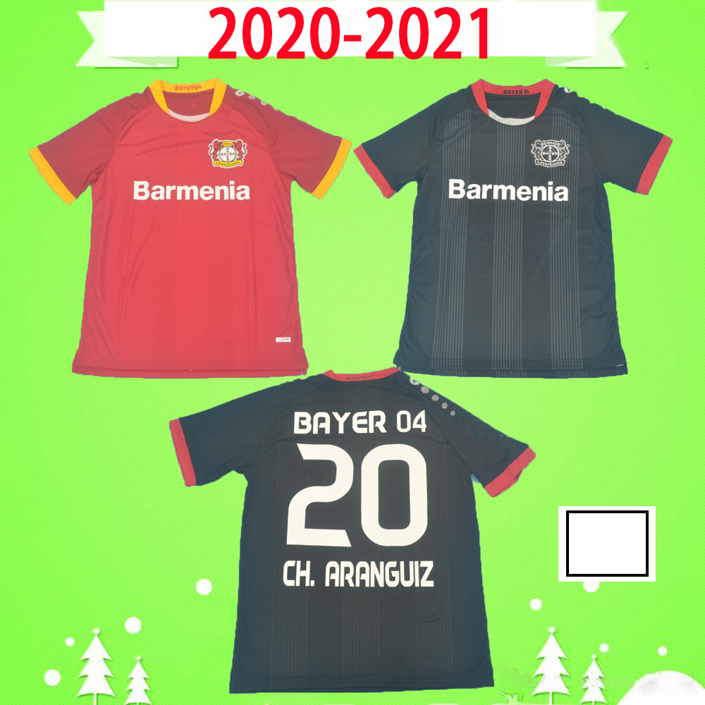 

2020 2021 Leverkusen Soccer Jersey Pohjanpalo L.BENDER 20 21 home away black red Bayer 04 HAVERTZ DEMIRBAY ALARIO VOLLAND Football Shirt