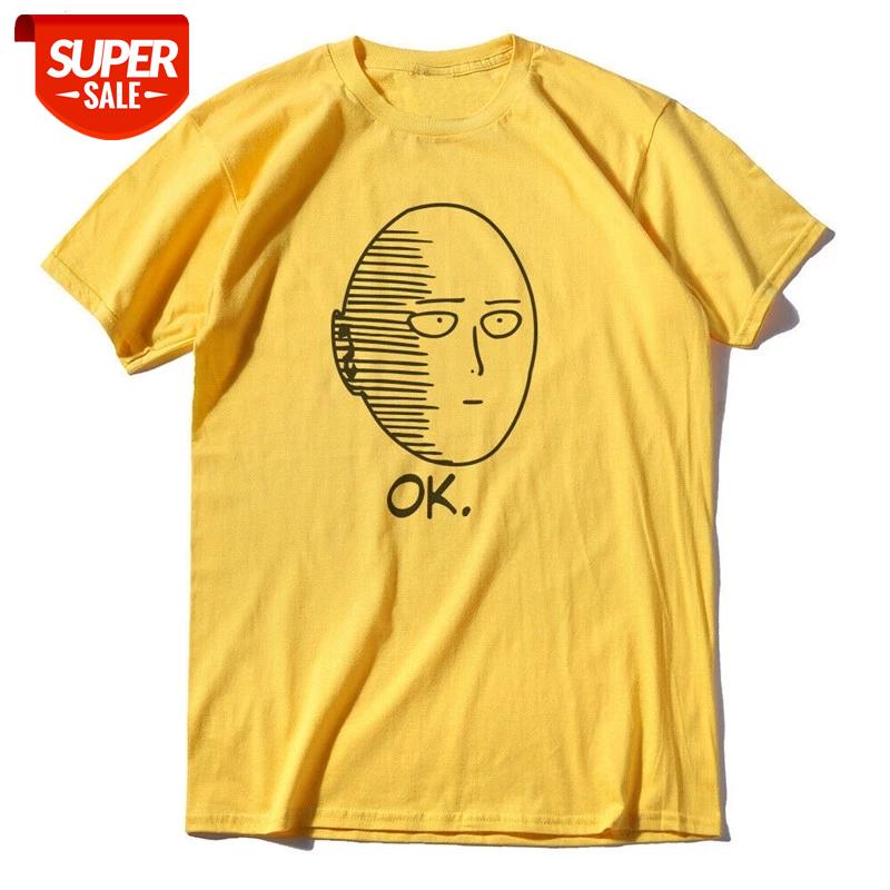 

Unisex One Punch Man Printed Men T Shirt Fashion Cool Confortable Casual Tee #wA6X, White