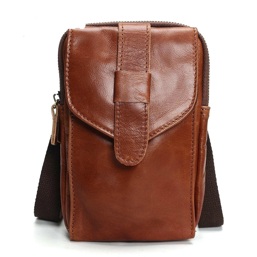 

2020 Retro Genuine of Tote New Fashion Man Leather Messenger Male Cross Body Shoulder Bag Bags for Men 1g3a