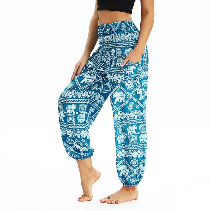 

Women Loose Trousers Yoga Pilates Pants Gym Fitness Harem Pants High Waist Large Size Comfortable Sport Fe, Yhb677