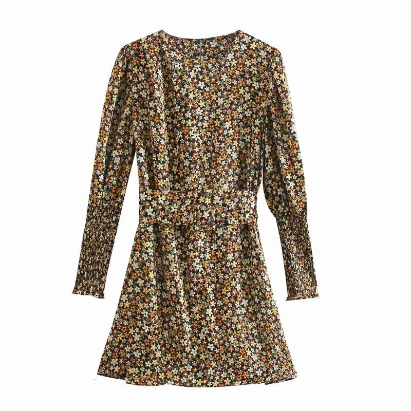 

2021 New 9680 Autumn European and American Women's Long Sleeve Printed Satin Factory Direct Wholesale Ps1j, See chart