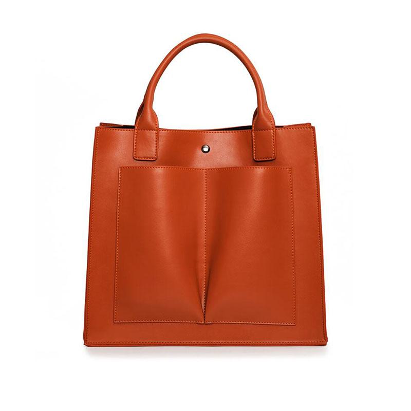 

Genuine Leather Bag Women Handbags Fashion Women Purse Real Cowhide Bag Luxury Handbags Bags Designer Female Quality, Black