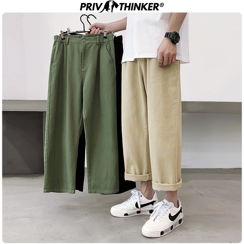 

Privathinker Korean Solid Color Men Harem Pants Men's Cotton Casual Straight Pants Japanese Streetwear Man Trousers 201110, Black(asiansize)