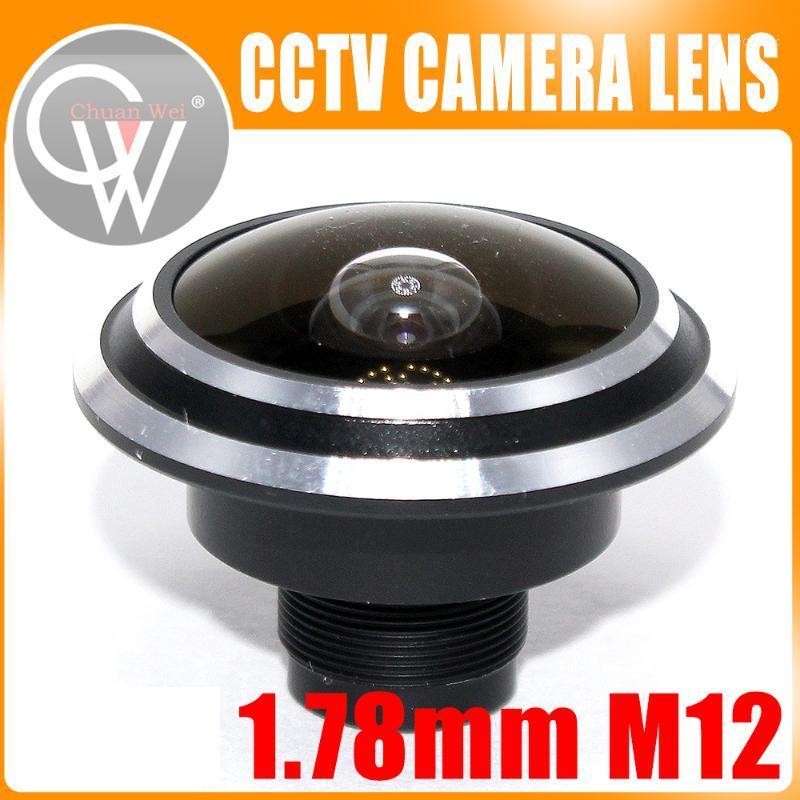 

Metal 1.78mm and 2.0mm lens wide Angle fisheye lens 150 degrees of entrance guard For cctv camera Free shipping1