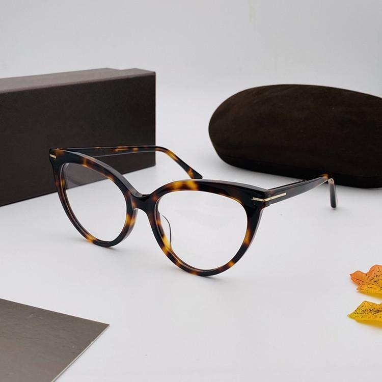 

New&Fashion Women Cateye fullrim Glasses Frame 54-17-140 Imported Pure-plank Rim for Prescription fullset Box