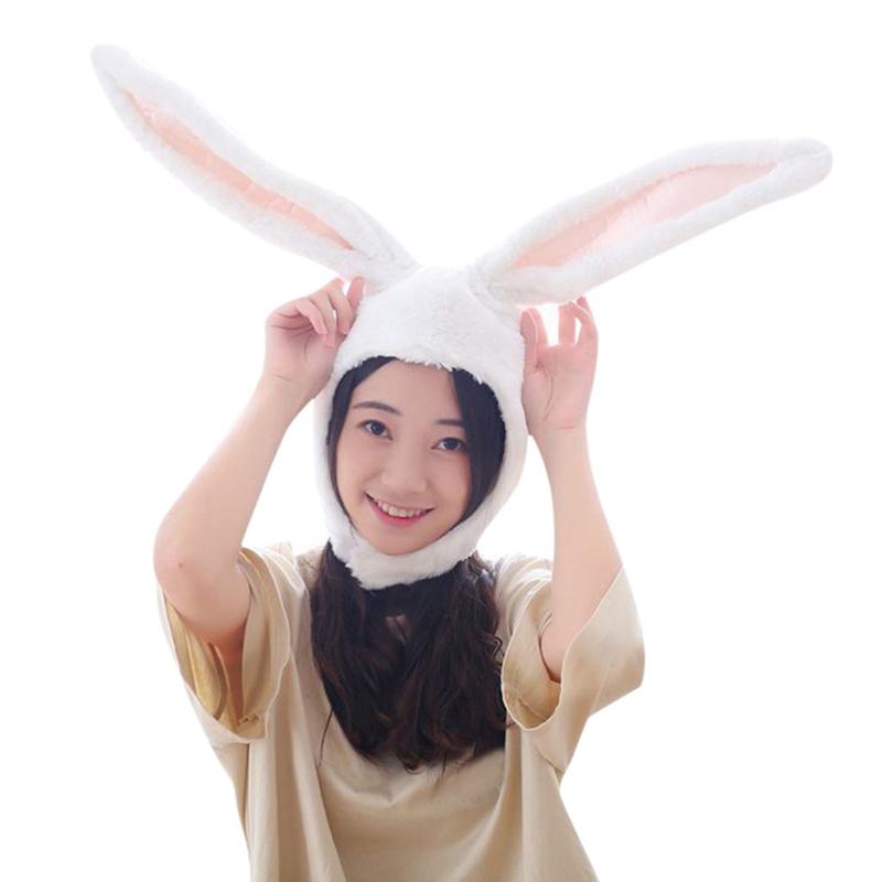 

Top selling product in 2021 Plush Fun Ear Hood Women Costume Hats Warm Soft Cozy Support Wholesale and Dropshipping #YL10