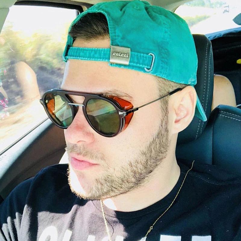 

Sunglasses BRAND DESIGN Steampunk Fashion Women Men Round Sun Glasses Goggle UV400 Shades Eyewear1