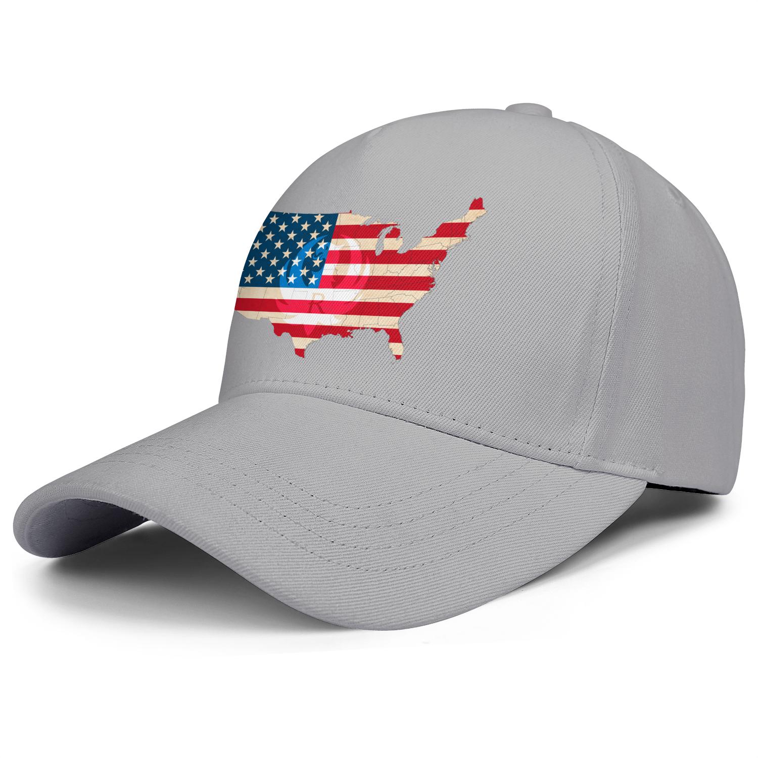 

Fashion Ruger American Flag Unisex Baseball Cap Fitted Classic Trucke Hats Metal Logo Black Camouflage Old White 1949 Arms Makers For, Blue;gray