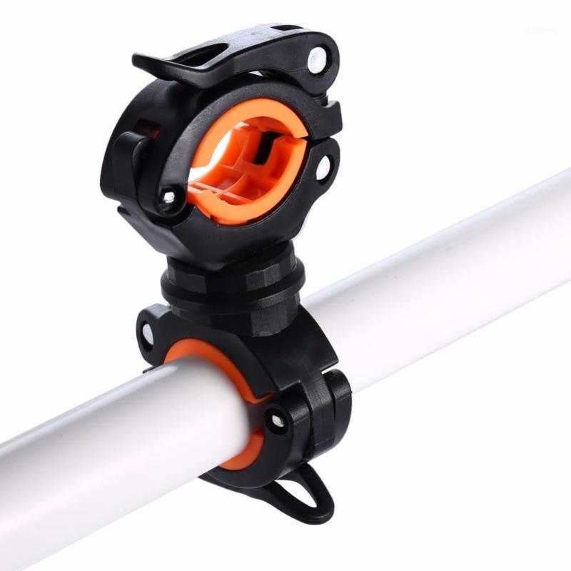 

Bicycle Light Bracket Bike Lamp Holder 360 Rotation Grip LED Torch Clamp Stand Front Lights Headlight Clip Mount1