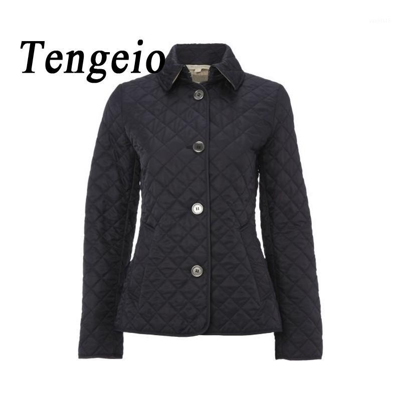 Autumn Winter Womens Jackets And Coats Wadded Quilted Jacket Plus Size Female Women Basic Coats Campera Mujer Chaquetas SJM1