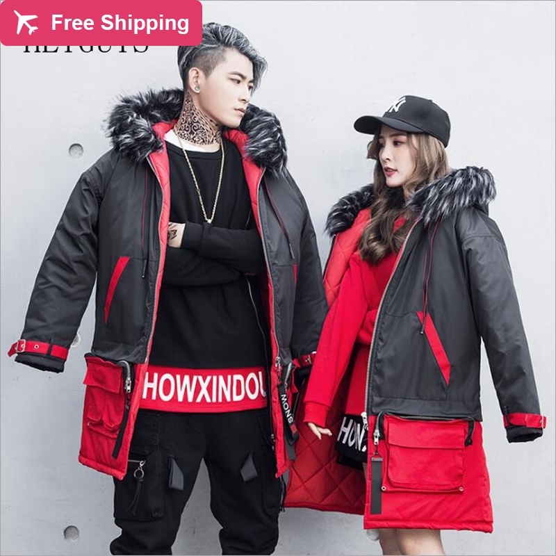 

Wardrobe Fashion Parke Coat Medium-Long Showcase Men's Mode for Winter US size, Picture color