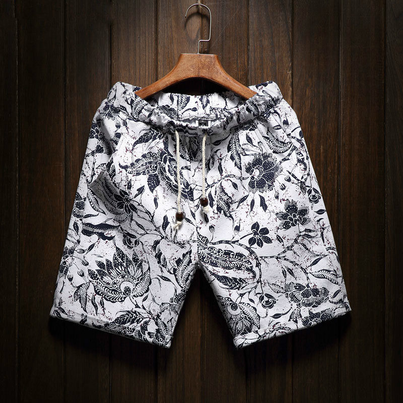 

2021 Summer Men of the New Fashionable Beach Leisure Loose in Straight Line Comfortable Shorts Large M-5xl EEJ5