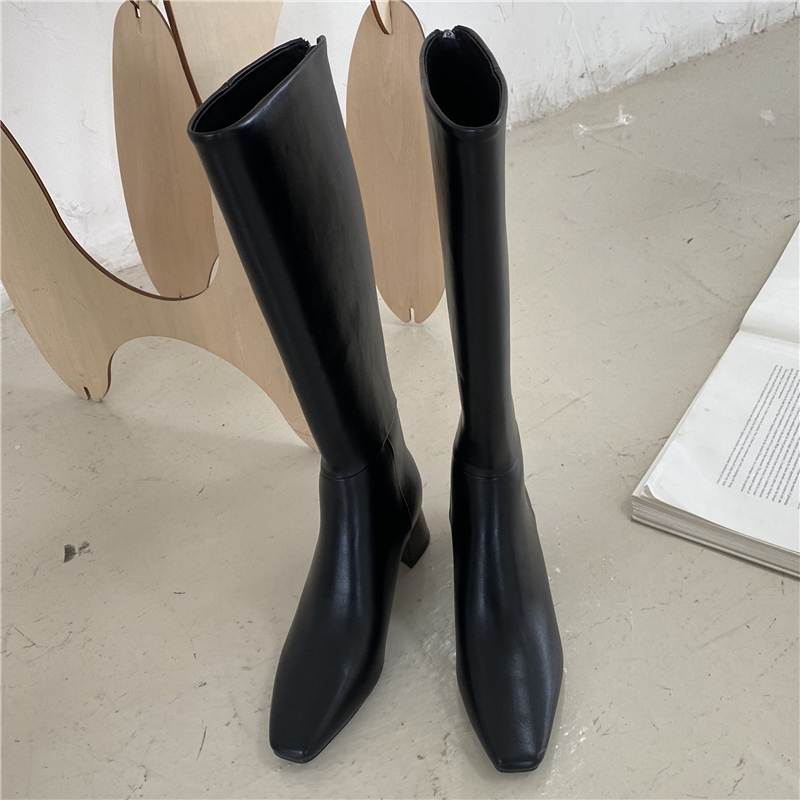 

2020 ins luxo feminino 5cm salto alto longo equitao fetish designer saltos brancos ocidental de cowboy inverno coxa botas 1V7B, White