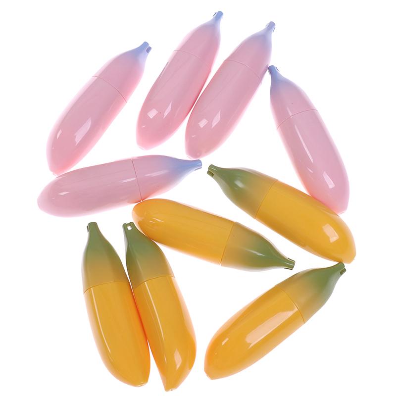 

5Pcs Empty Lip Tubes Banana 12.1mm Empty Lipstick Tube DIY Lip Container