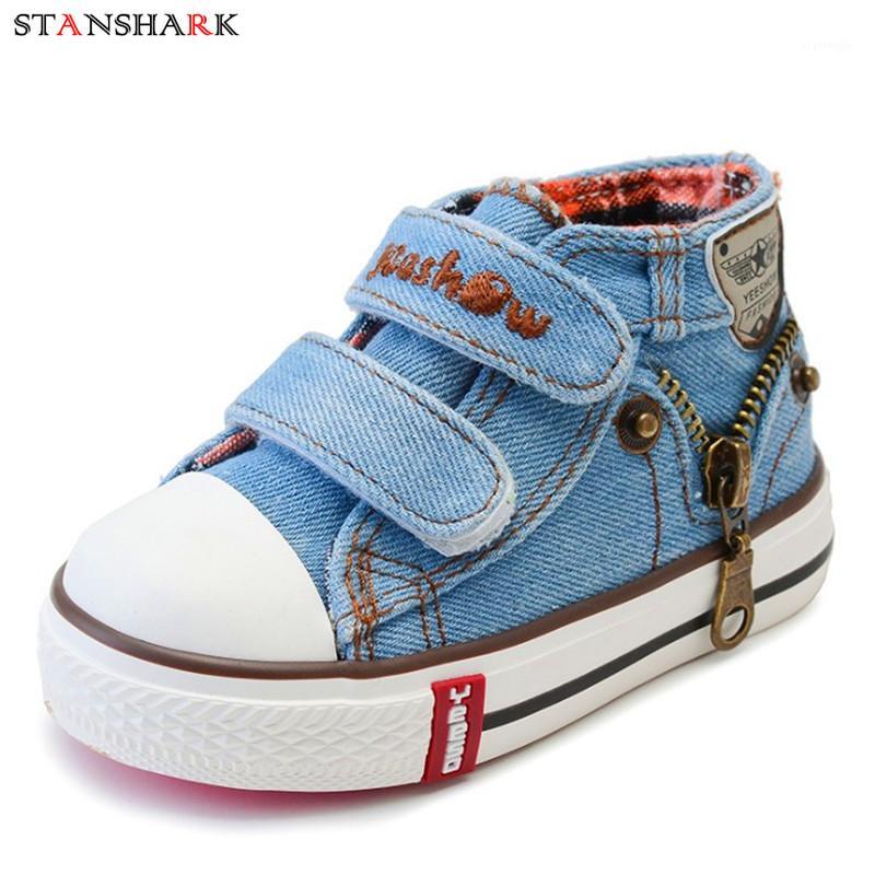

New Spring Autumn Children Canvas Denim Shoes Baby Boy Girls Canvas Shoes 1-3 Years Old Casual Walking Toddler1, Light blue low