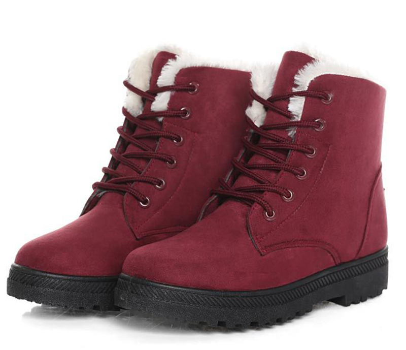Ankle For Women Winter Shoes Female Snow Boots Botas Mujer Warm 