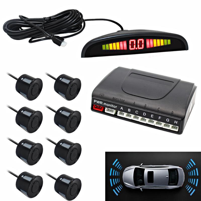 

2020 Newest LED Display Car Distance Measuring Detection Rear Parking Sensor System