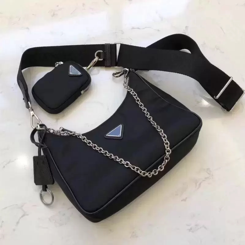 

HH Designers Nylon Shoulder Bags Fashion Chains Canvas Handbags Hobo Purses Lady Wallets presbyopic Luxurys Messenger Evening Crossbody Bag Totes, Additional shipping fee