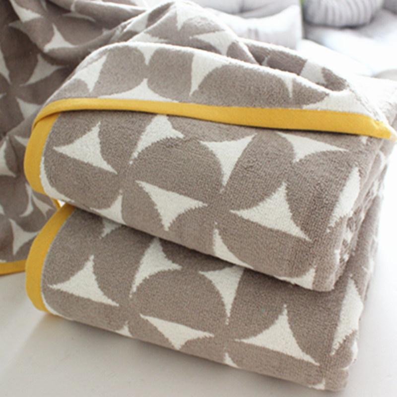 

Extra Large Adults Cotton Bath Towel Absorbent Couple High Quality Bath Towel Serviette De Plage Bathroom Cute, D 100x150cm
