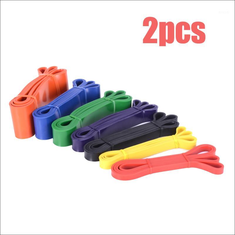 

2pcs 208cm Stretch Latex Loop Yoga Resistance Bands Fitness Crossfit Thick Strong Fitness Rubber Bands Resistance for Legs1