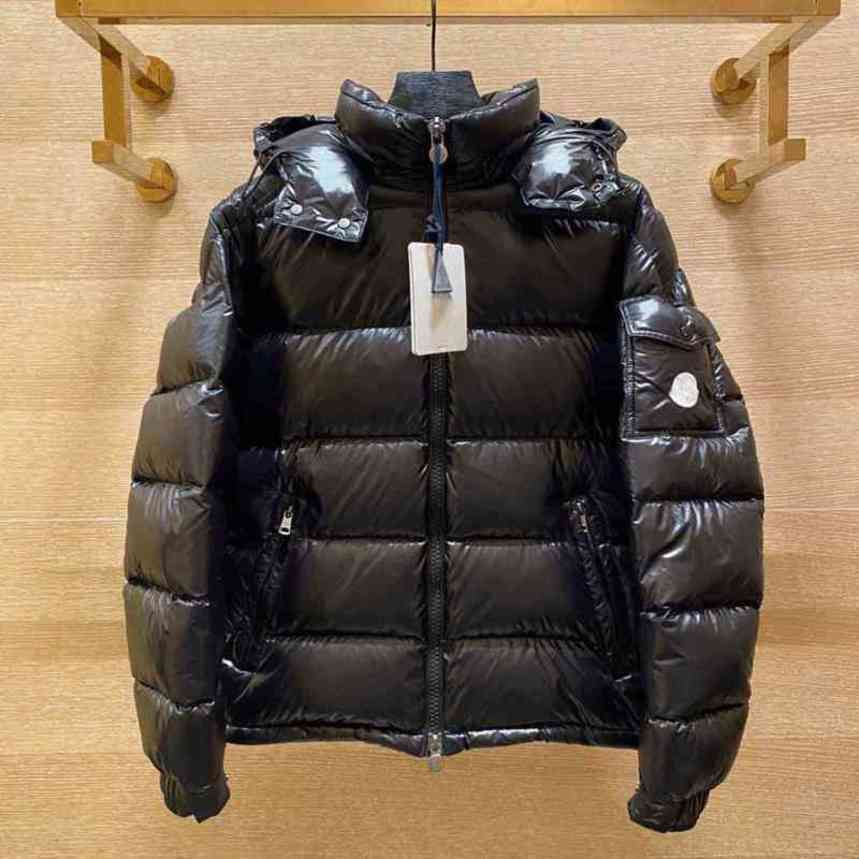 Digner Luxury Monclair Classic Winter Men ets Women Down Fashion Hip Hop Cap Pattern Print Coats Outdoor Warm Casual Coat