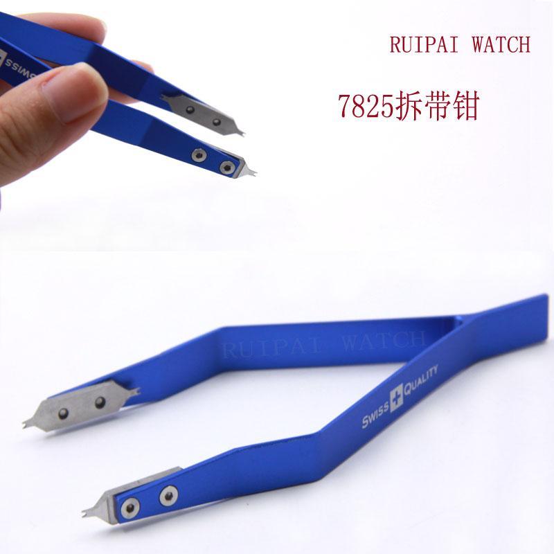 

Repair Tools & Kits 1 PC Stainless Steel 7825 V Type Watch Spring Bar Tweezers For Repair1