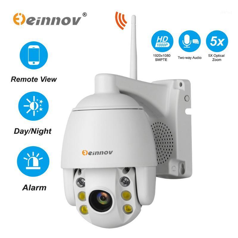 

Einnov 5XZoom HD PTZ IP Camera Wifi CCTV Outdoor Video Surveillance Camera 1080P Home Wireless Security Two Way Audio IR1