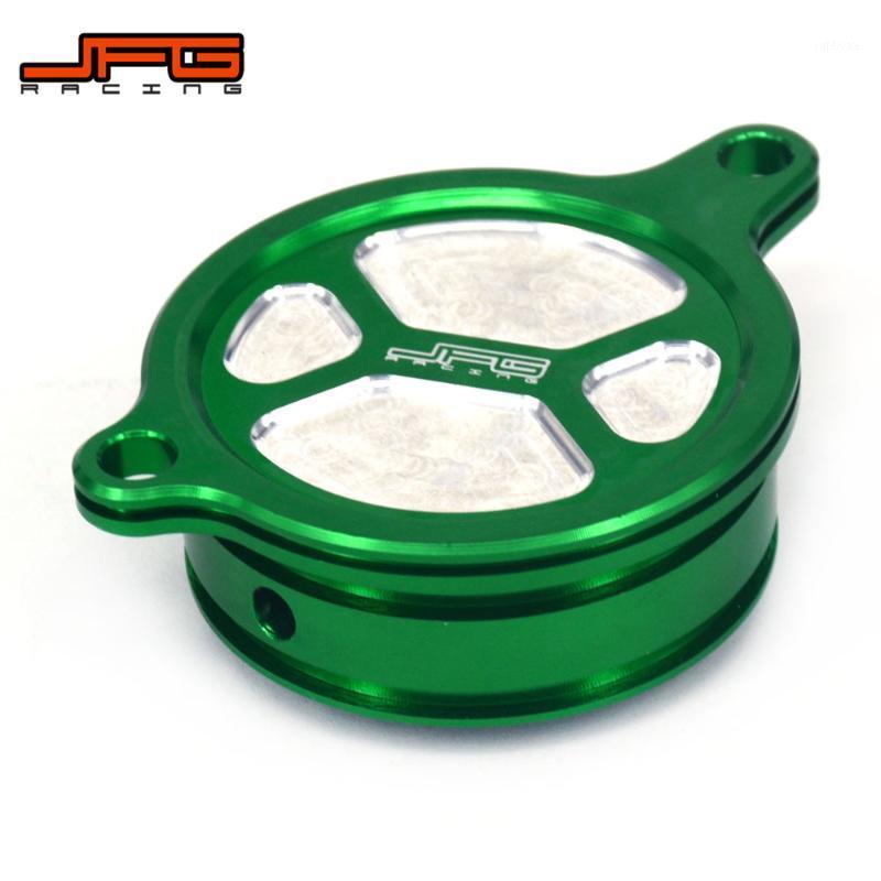 

Motorcycle CNC Aluminum Oil Filter Cap Cover For KLX450R 2008-2020 KX250F KXF250 2005-2020 KX450F KXF450 2006-20201