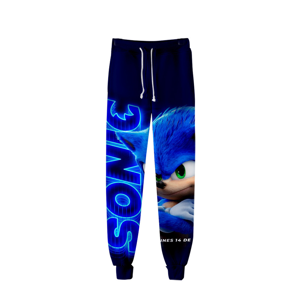 

2020 Unisex Anime Sonic The Hedgehog Sweat Pants 3D Joggers Pants Trousers Men/Women Clothing Hip Hop Pantalon Homme Sweatpants 1120, 006