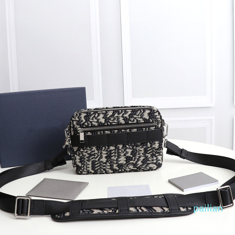 

Mens unisex homme camera messenger bag with original box shoulder bags wallet handbag designer coin purse high quality backpack, Size: 22cm