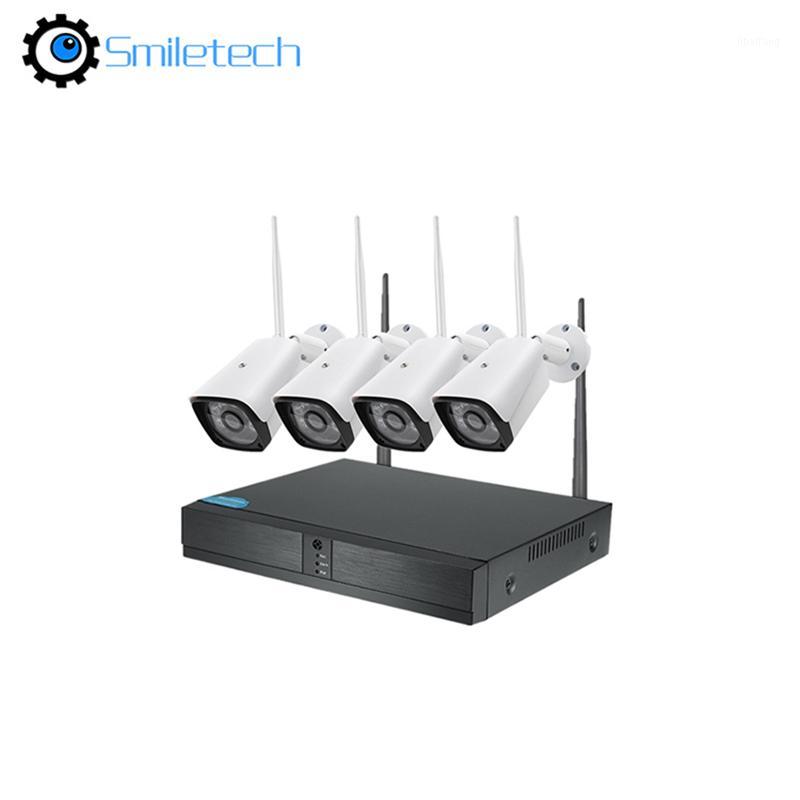 

4CH wireless H.265 1080P 30m IR distance WIFI camera 2.0MP 4CH P2P WIFI camera system1
