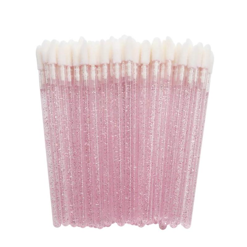 

Makeup Brushes 1000 Pcs Disposable Crystal Lip Make Up Lipstick Gloss Wands Eyeshadow Applicator Tool Glitter