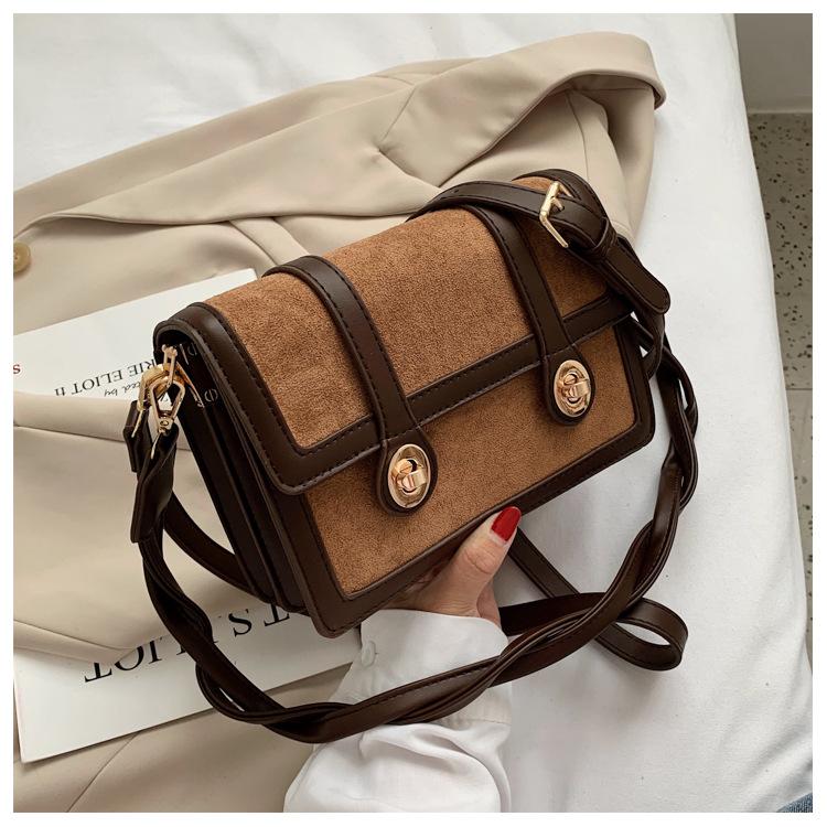 

Retro women's bag new 2021 fashion underarm bag texture messenger women's versatile one shoulder handbag, Black