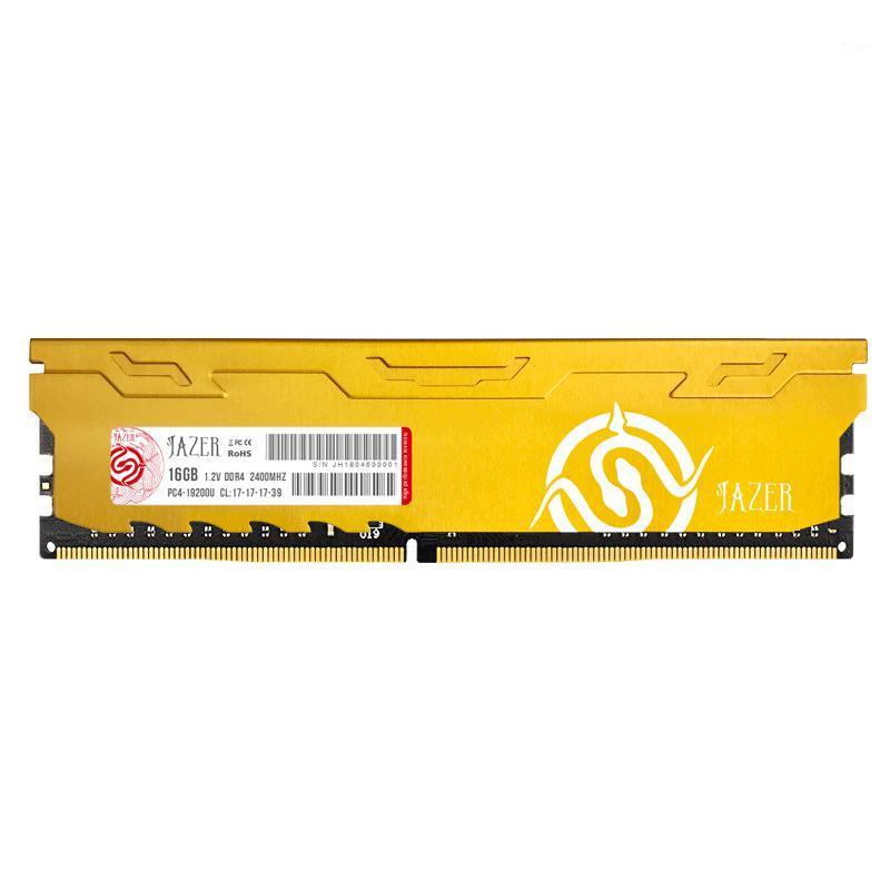 

JUHOR PC Memory DDR4 16GB 2400MHz 1.35V 288 Pin PC Computer Desktop Memory Module Ram Heat Sink Stick1